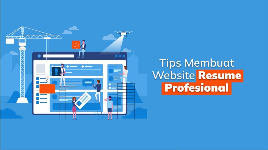 Tips Membuat Website Resume Profesional